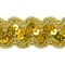 20 yards of Brennar Scallop Edge Sequin Braid Trim | 20 yard cut